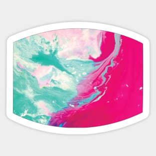 Candy Swirl Marble Sticker